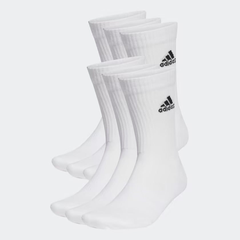 CALZINI ADIDAS BIANCHI  LOGO NERO